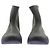 The row Stivali in neoprene verdi - vista 3