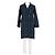 Vanessa Seward Cappotto medio blu navy