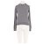 Camisola de lã cinza Apc com bordados florais