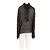 Blusa Tommy Hilfiger in seta nera con paillettes dorate - vista 2
