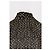 Blusa Tommy Hilfiger in seta nera con paillettes dorate - vista 5