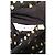 Blusa Tommy Hilfiger in seta nera con paillettes dorate - vista 7
