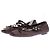 Autre Marque Ballerine Mary Jane in seta Hemily