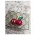 Portafoglio Gucci GG Supreme Cherry - vista 3