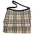 Burberry Schultertasche Haymarket Check Canvas Leather