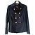 Dsquared2 Navy Blue Wool Peacoat Caban