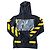 Off White Off-White Caravaggio Hoodie Schwarz Gelb - Ansicht 2