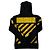 Off White Off-White Caravaggio Hoodie Schwarz Gelb - Ansicht 7