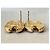 Chanel Boucles d'oreilles CC Métal Doré - vue 6
