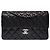 Bolsa CHANEL Timeless/Classique em Couro Preto - 104013