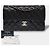 Bolsa CHANEL Timeless/Classique em Couro Preto - 104013 - vista 2