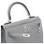 Hermès Bolsa HERMES Kelly 25 em Couro Cinza - 104004 - vista 7