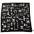 Foulard Chanel nero CC