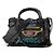 BALENCIAGA - Borsa a tracolla City Graffiti Mini Balenciaga in pelle nera