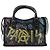 BALENCIAGA - Borsa a tracolla City Graffiti Mini Balenciaga in pelle nera - vista 3