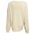 Pull-over en maille cachemire crème orné de crânes Alexander McQueen - vue 3