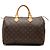 Bolso Boston Louis Vuitton Monogram Speedy 35 Marrón