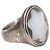 Montblanc Star Ring aus Sterlingsilber und Perle Größe 7.5 - Ansicht 2