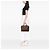 Bolso de mano Louis Vuitton Damier Ebene Alma PM Marrón - vista 6