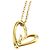 Collar Louis Vuitton chapado en oro con colgante Fall in Love - vista 2