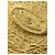 Broche redondo Chanel CC Gold Plated - vista 3