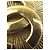 Broche redondo Chanel CC Gold Plated - vista 4