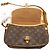 Louis Vuitton Monogram Sologne Crossbody Bag Braun - Ansicht 7