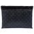 Borsa a pochette Louis Vuitton Monogram Eclipse Discovery Pochette GM nera