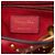 Borsa Lady Dior Medium in pelle d'agnello Cannage rossa con borchie - vista 5