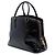 Prada Parabole Medium Tote aus Saffiano Vernice in Schwarz - Ansicht 2