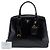 Prada Parabole Medium Tote aus Saffiano Vernice in Schwarz - Ansicht 7