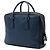 Blue Prada Bicolor Saffiano Business Bag - view 2