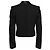 Balmain, americana corta negra adornada - vista 3