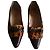 Autre Marque Mocassins Stockton em couro e estampado de leopardo