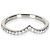 Tiffany & Co. Anillo Soleste V Band de platino y diamantes