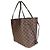 Louis Vuitton Damier Ebene Canvas Neverfull MM - vista 3