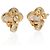 Orecchini Van Cleef & Arpels Yellow Gold Mother Of Pearl Vintage Alhambra - vista 4