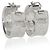 Pendientes de aro Tiffany & Co. 1837 en plata de ley