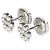 Tiffany & Co. Platin-Diamant-Cluster-Ohrringe - Ansicht 2