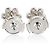 Tiffany & Co. Platin-Diamant-Cluster-Ohrringe - Ansicht 3
