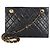 Chanel Vintage Timeless Small Schultertasche aus schwarzem gestepptem Lammleder - Ansicht 8
