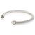 Pulseira Cable Classic David Yurman em prata esterlina, prasiolita e diamantes - vista 3