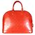 Louis Vuitton Orange Sunset Monogram Vernis Alma GM - vista 2