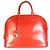 Louis Vuitton Orange Sunset Monogram Vernis Alma GM - vista 6