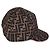 Fendi Tobacco Red FF Reloaded Canvas Baseball Hat - view 2