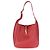 Autre Marque Saint Laurent Red Danger Smooth Calfskin Small Le 5 A 7 Soft Hobo