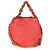 Gabrielle Chanel More Bucket Bag aus gestepptem rotem Kalbsleder mit Kette - Ansicht 2