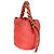 Gabrielle Chanel More Bucket Bag aus gestepptem rotem Kalbsleder mit Kette - Ansicht 3