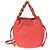 Gabrielle Chanel More Bucket Bag aus gestepptem rotem Kalbsleder mit Kette - Ansicht 8