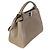Borsa Satchel Mini Peekaboo Iconic Fendi in Nappa Tortora - vista 4